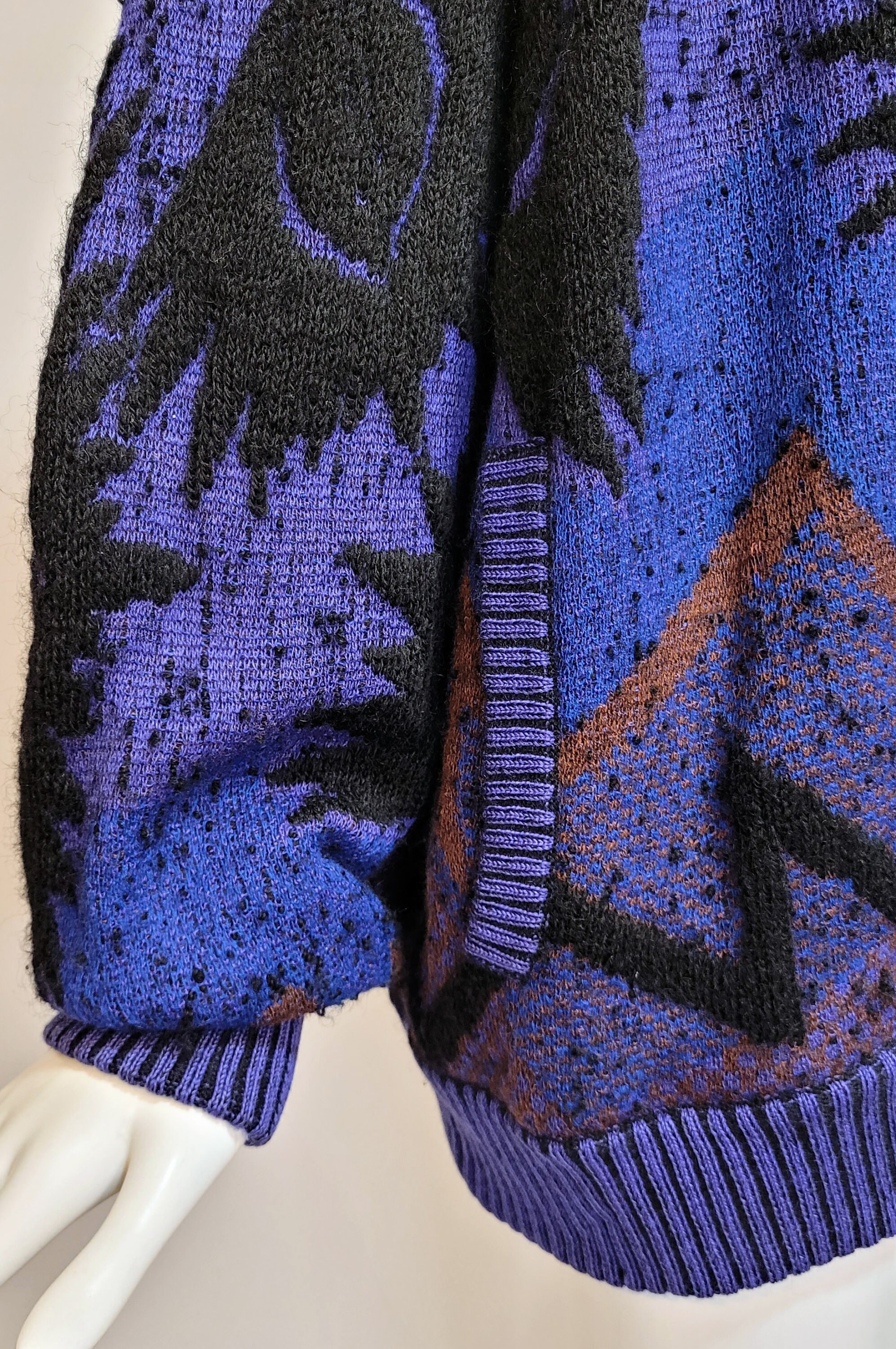 ISSEY MIYAKE (attributed To) Vintage 1980s Knitted Wool Sweater - Etsy