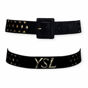 Ysl Rive Gauche Belt - Etsy Canada