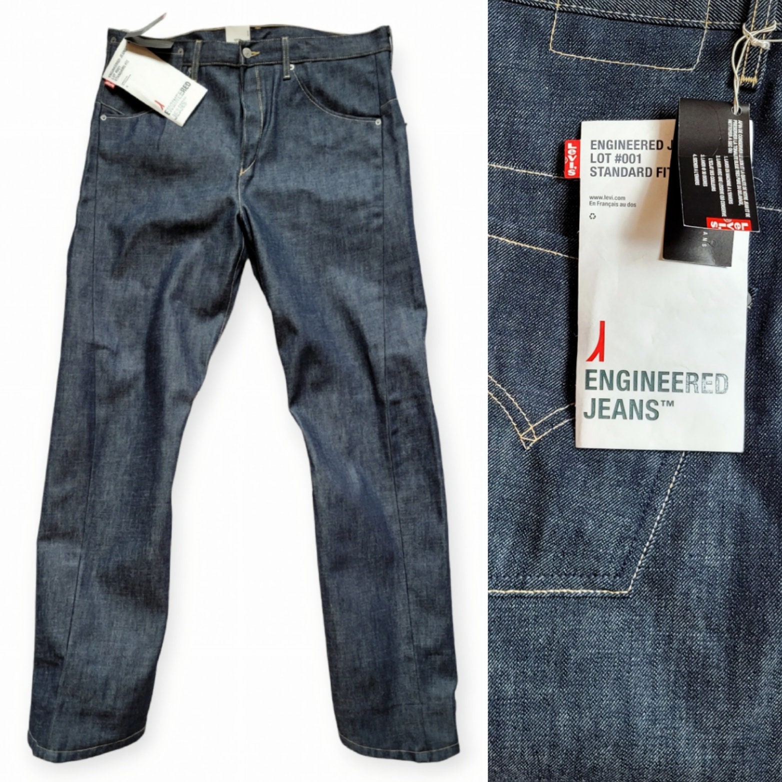 LEVI'S ENGINEERED JEANS 38 X 34 Vintage 2000s - Etsy Ireland