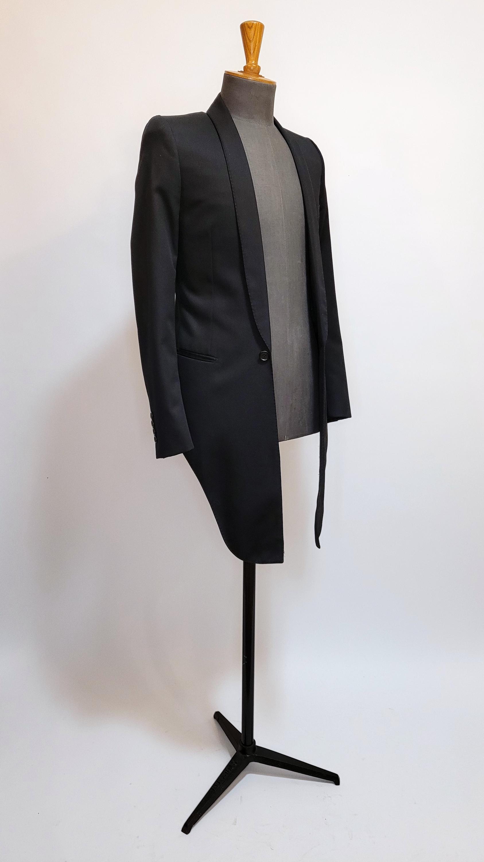 DIOR HOMME by Hedi SLIMANE Vintage S/S 2006 Black Tuxedo Jacket - Etsy