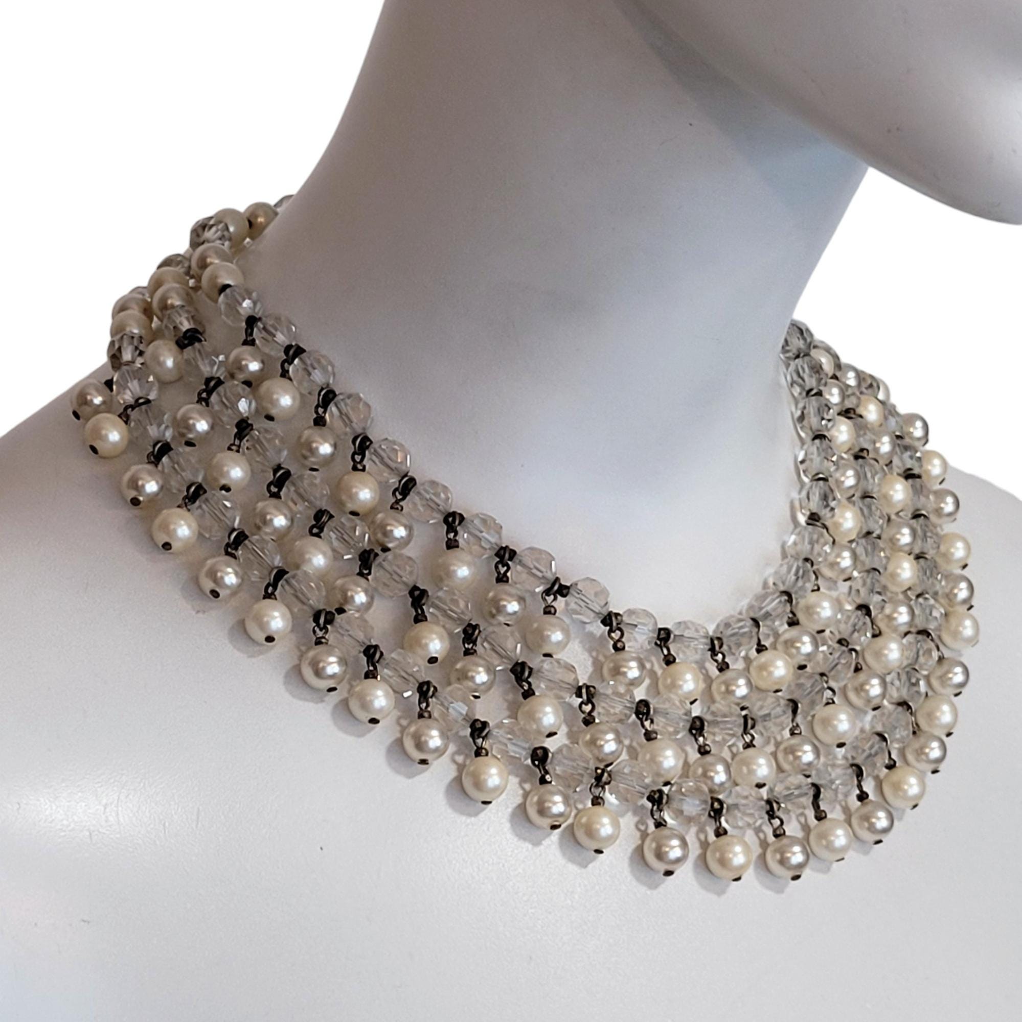 Dior pearl necklace - Etsy 日本