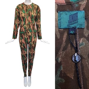 JEAN PAUL GAULTIER Vintage 1990 Camouflage Jumpsuit