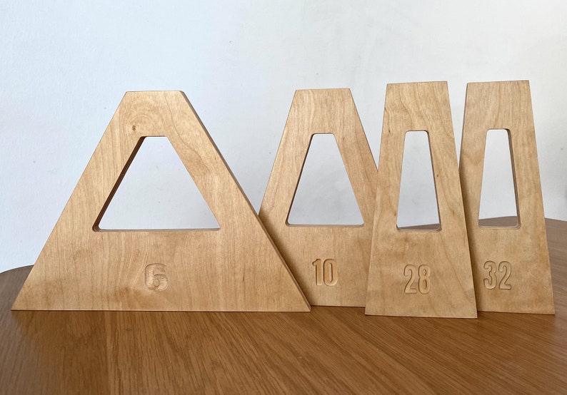 Wedgies for Segmented Turning. Etsy