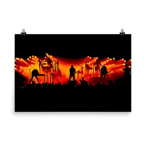Nine Inch Nails Live in Concert LIMITED EDITION Print - Etsy