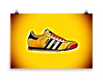 Team Zissou Shoe - The Life Aquatic - LIMITED EDITION Print