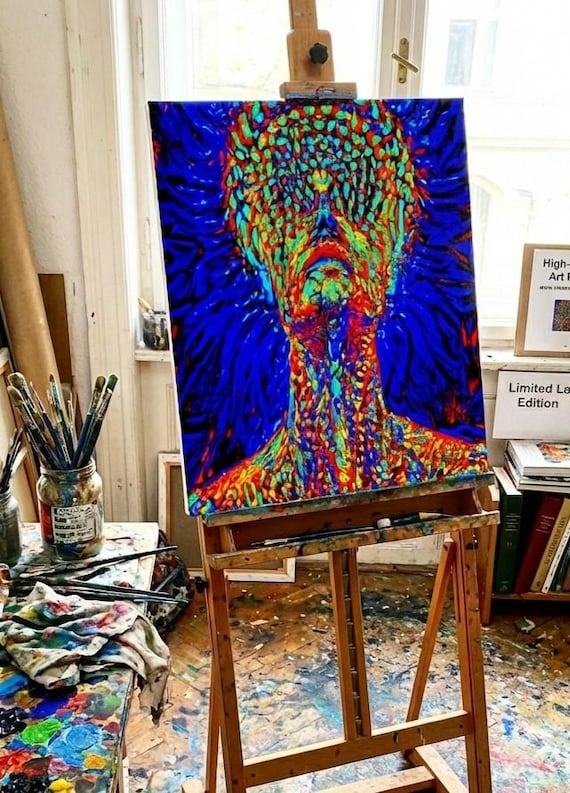 Alice in Chains Poster Print, Grunge Rock Wall Art, Seattle Music