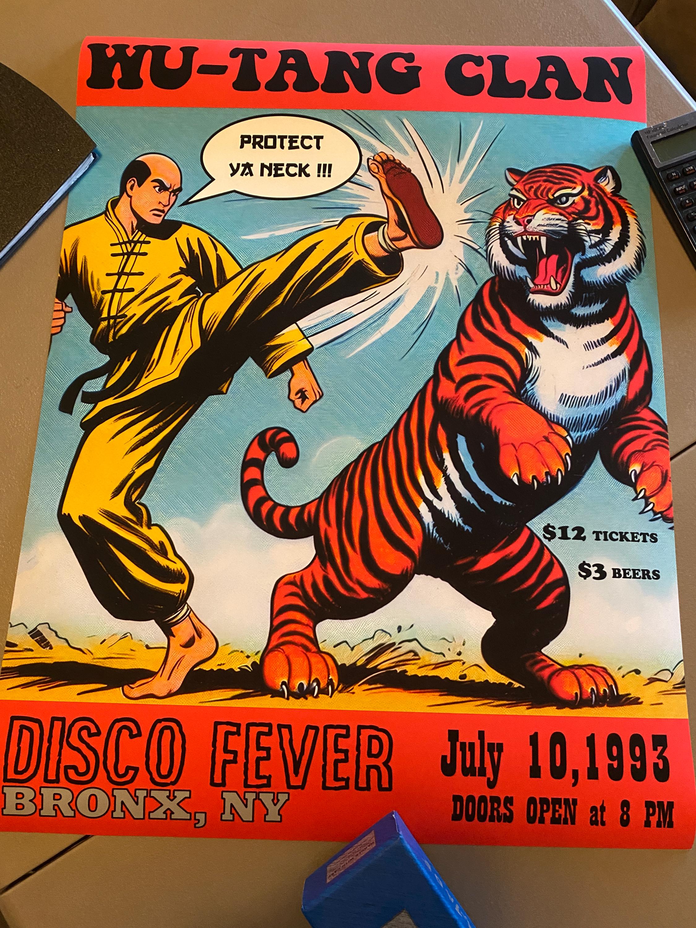 Vintage Wutang Poster - Etsy