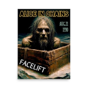 Alice in Chains "Facelift" - LIMITED EDITION (only 100) Poster - 18" x 24"