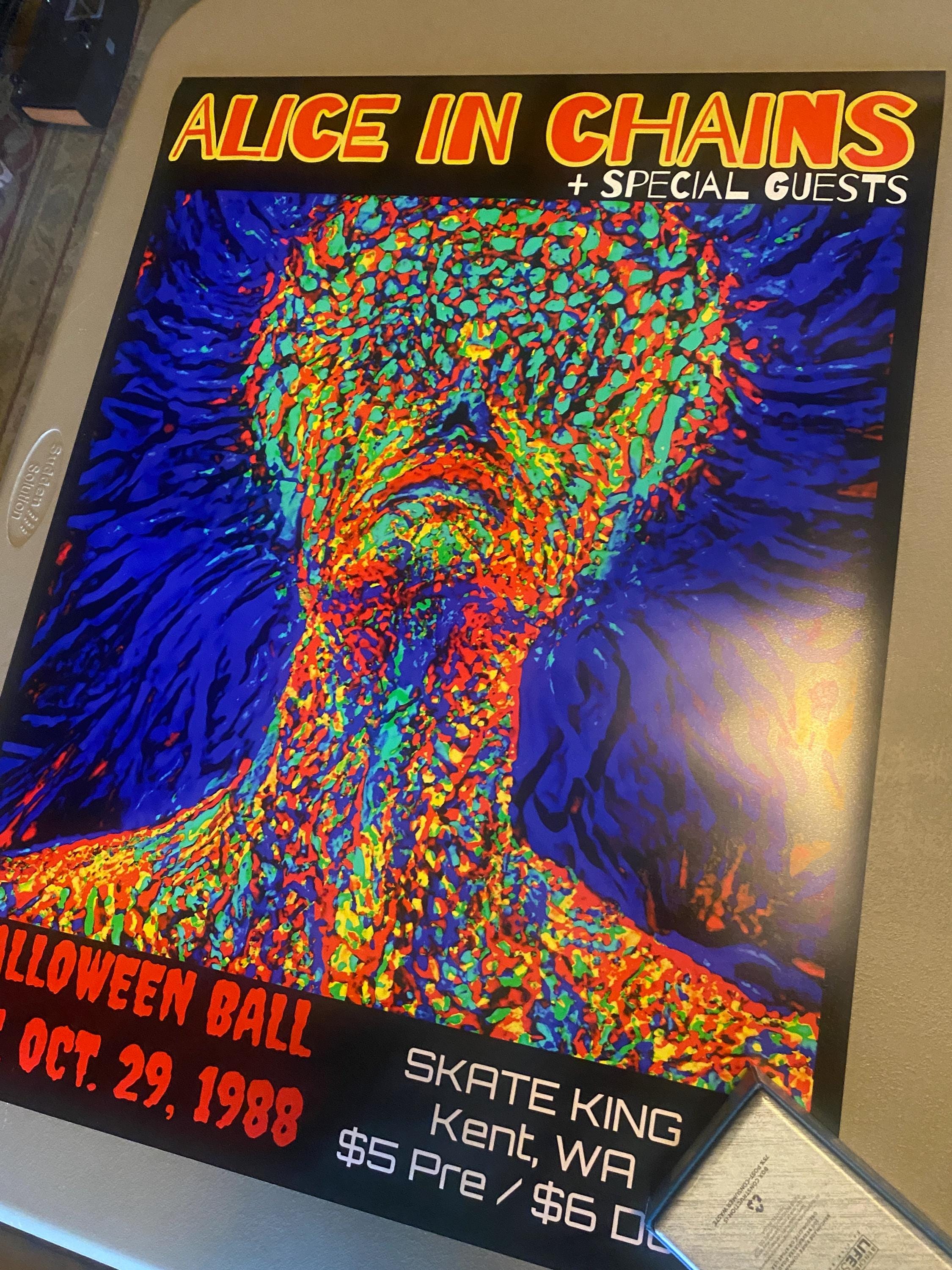 Alice in Chains - LIMITED EDITION (only 50) - 18” X 24