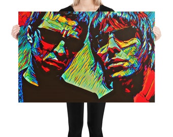 Liam and Noel Gallagher / Oasis - LIMITED EDITION Print