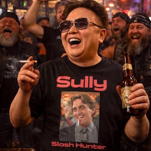 Sully From Commando Slash Hunter T-shirt