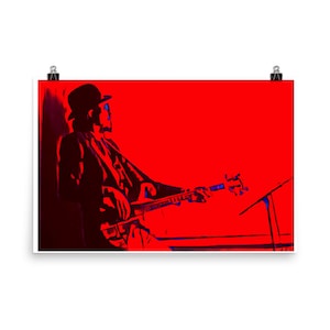 Les Claypool Poster of Primus - LIMITED EDITION - Abstract Print