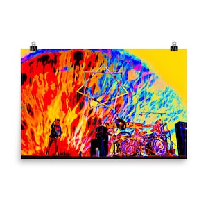 TOOL (inspired) LIMITED EDITION - &quot;Naked and Fearless&quot; - Original Artwork - Print
