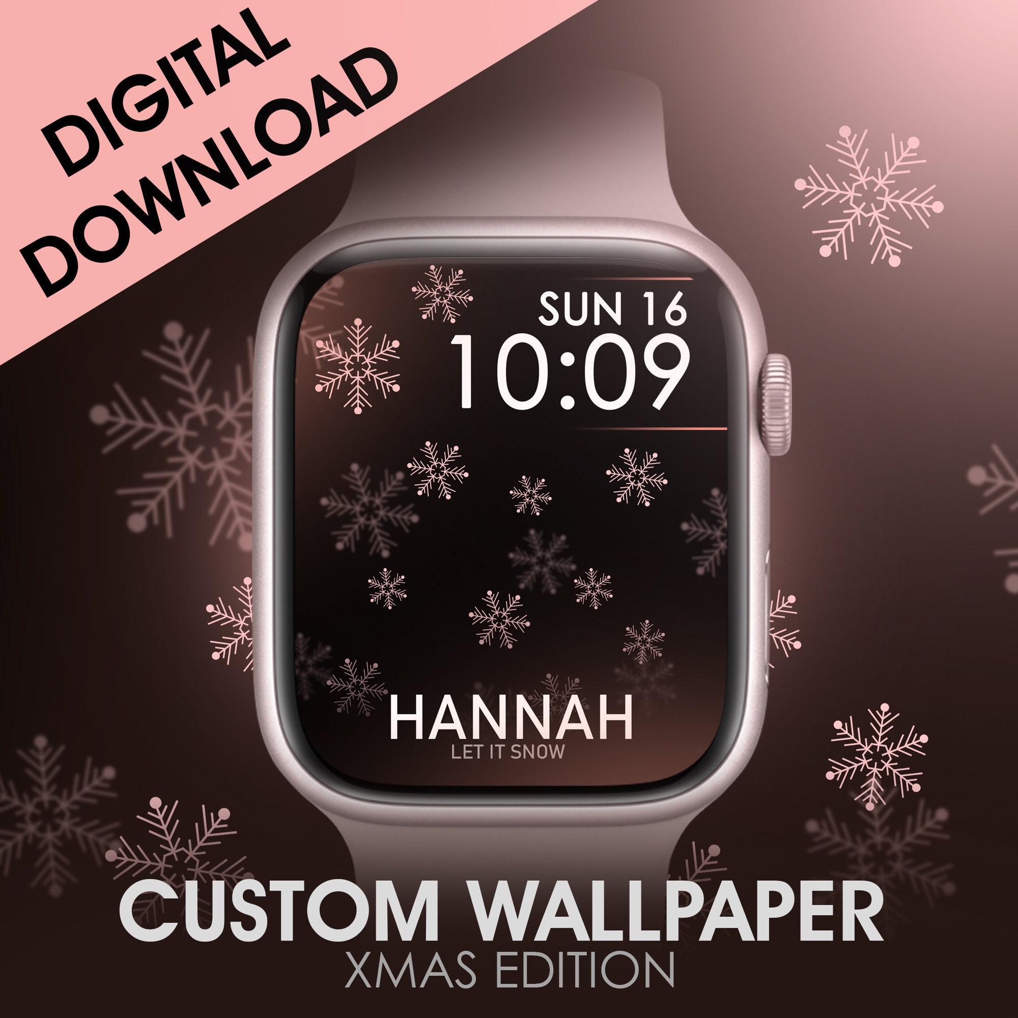 Buy Apple Watch Face Christmas Online In India  Etsy India