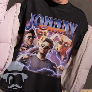 Johnny Cage Vintage Shirt, Johnny Cage MK Game Inspired 90&#39; TShirt, Johnny Cage Long Sleeve Shirt, Johnny Cage Unisex Shirt