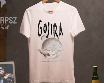 Gojira vom Mars zu Sirius Metal Core Band Vox Vintage T-Shirt