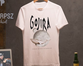 Gojira From Mars To Sirius Metal Core Band Vox Vintage T-Shirt