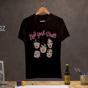 New York Dolls Band T-Shirt, Hard Rock Vintage Tee
