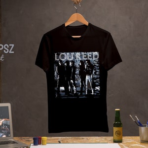 Lou Reed T Shirt - Etsy Lou Reed T Shirt - Etsy
