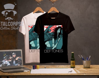 deftones baseball tee