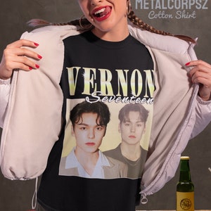vernon seventeen Shirt, vernon seventeen Kpop TShirt, vernon seventeen Long Sleeve Shirt, Tvernon seventeen Unisex Shirt