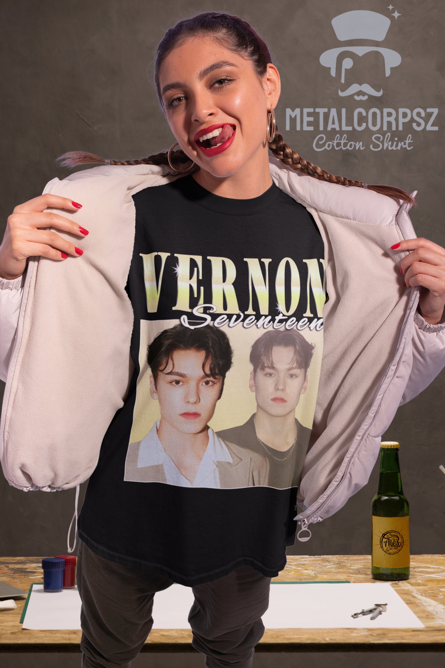Seventeen Fashion (세븐틴 패션) 🩵🩷 | Vernon wore Maison