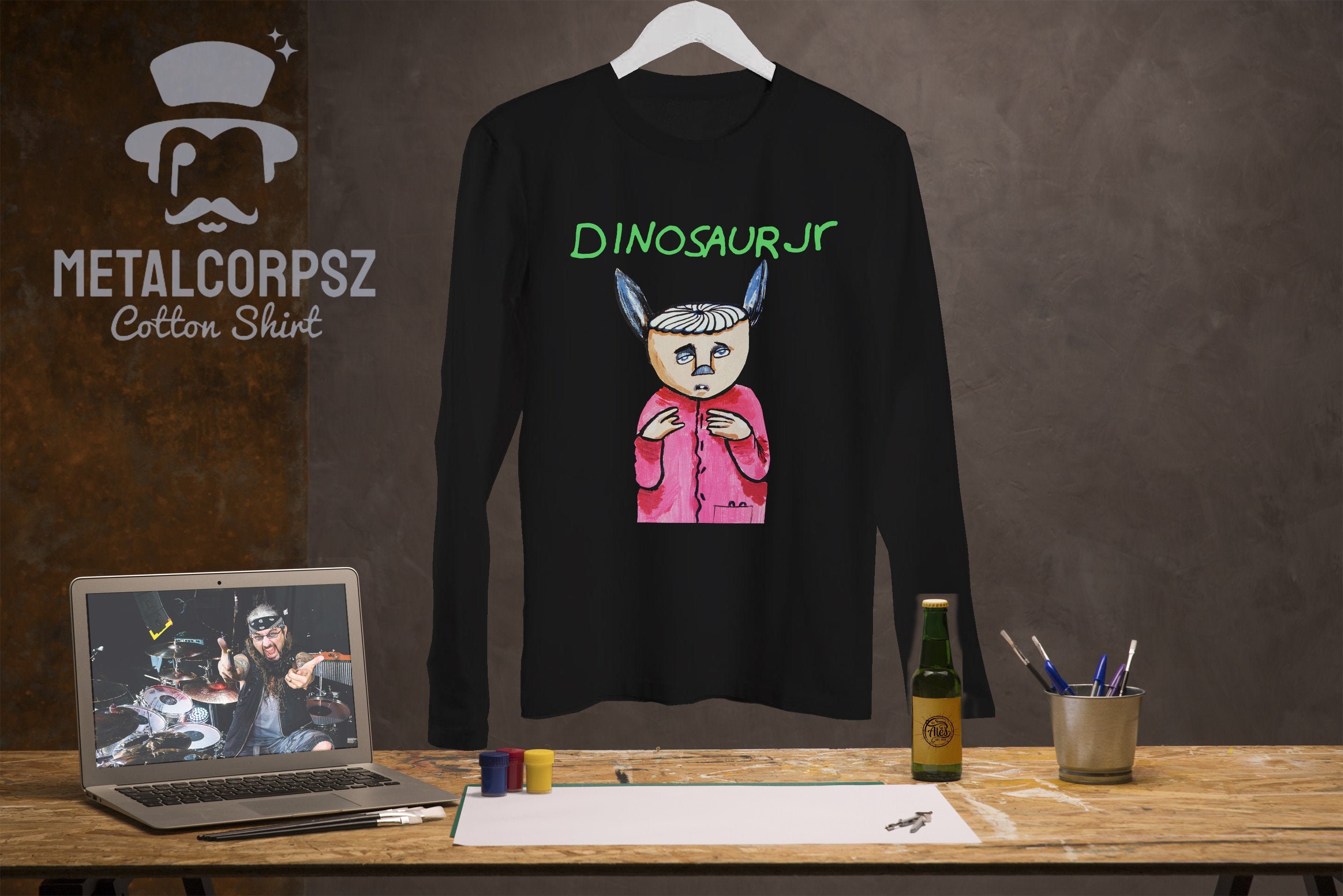 Dinosaur JR Concert Shirt Dinosaur JR Metal Core Band TShirt Etsy España
