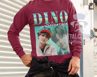 SEVENTEEN DINO ディノ ベースボールシャツ ユニフォームTシャツ SEVENTEEN ディノ DINO ユニフォームTシャツ