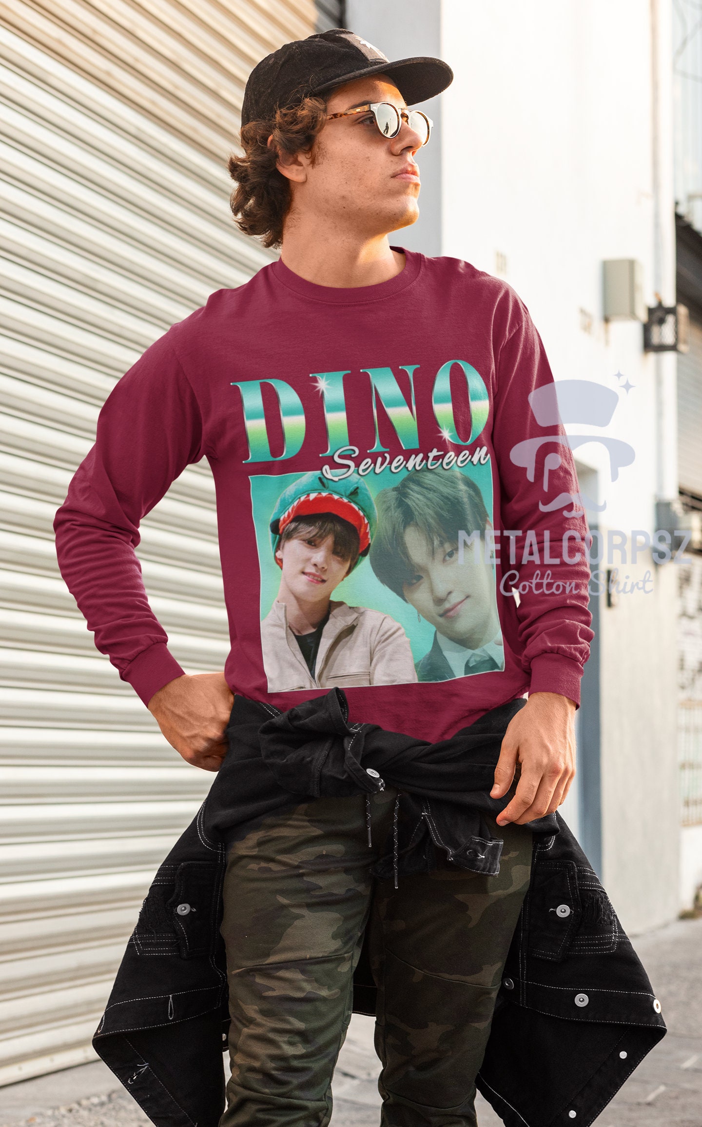 SEVENTEEN DINO ディノ ベースボールシャツ ユニフォームTシャツ 低 価格 通販ゲーム・おもちゃ・グッズ - SEVENTEEN ディノ DINO