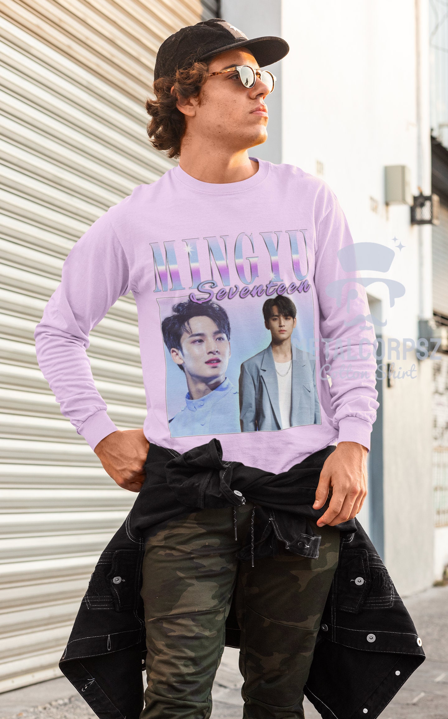 Kpop Seventeen 3 Anniversary T-Shirt Women Men Tee S - Foto 3