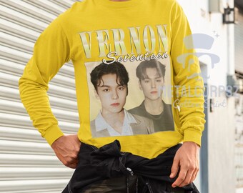 Vernon Seventeen Shirt, Vernon Seventeen Kpop Tshirt, Vernon