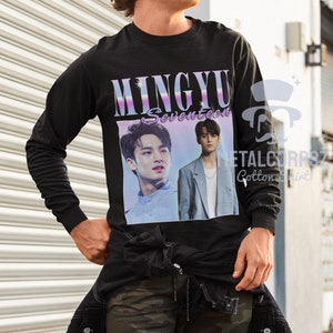Mingyu Seventeen Shirt, Mingyu Seventeen Kpop TShirt, Mingyu Seventeen Long Sleeve Shirt, Mingyu Seventeen Unisex Shirt