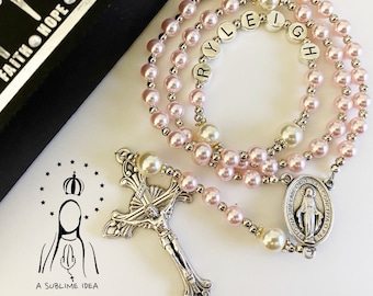 Personalized Rosary | Custom Rosary | Handmade Rosary | Baptism Rosary | Mothers Rosary