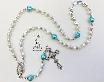 Personalized Rosary | Custom Rosary | Baptism Rosary | First Communion Rosary | Handmade Rosary |  Catholic Rosary