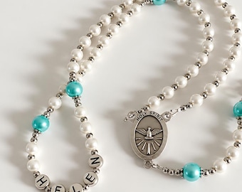 Personalized Rosary | Custom Rosary | Baptism Rosary | First Communion Rosary | Handmade Rosary |  Catholic Rosary