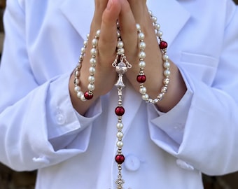 Personalized Rosary | Custom Rosary | Baptism Rosary | First Communion Rosary | Handmade Rosary |  Catholic Rosary