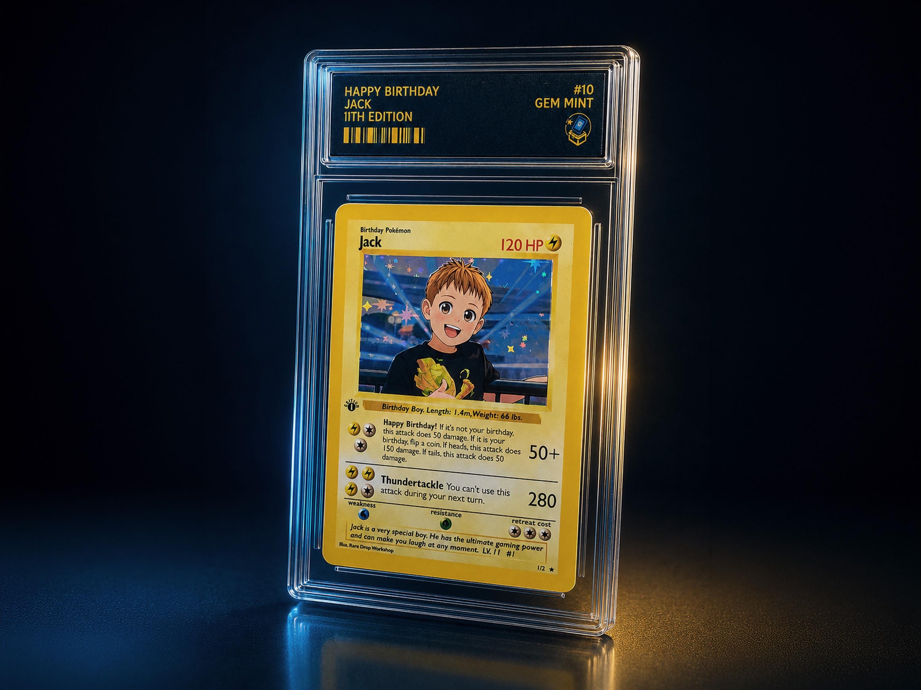 anime pokemon cards Personalized Back to School Card, Custom Style Student G Custom Couple Pkm Card, Personalized