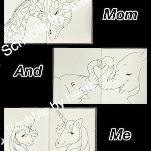Mom and me canvas | Mothers day gift | Two canvas set | paint night | Fathers Day |Paint kit | gift for mom | Gift for dad