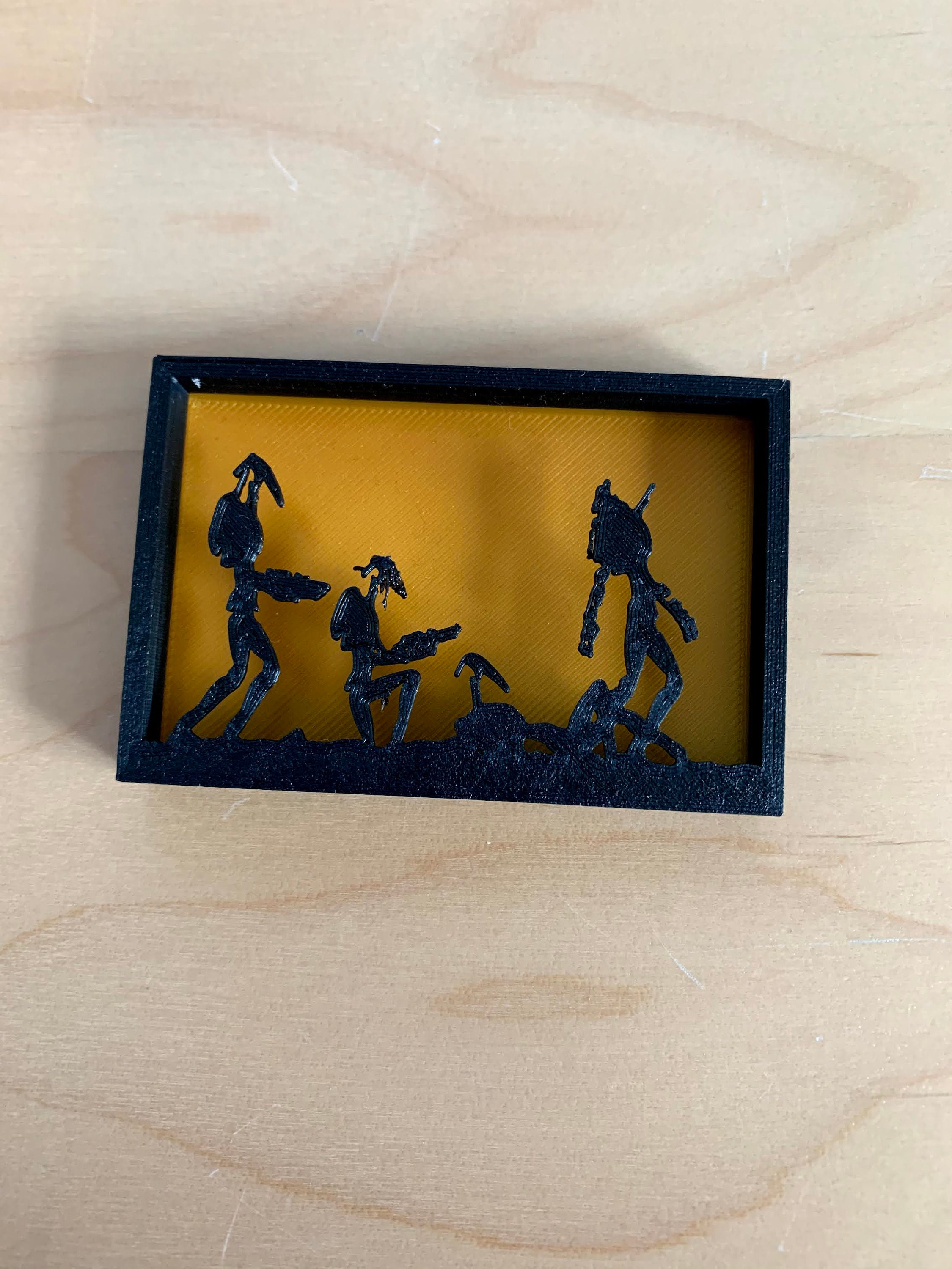 Star Wars 3d Print Silhouette - Etsy