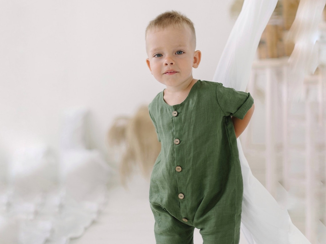 Organic baby clothes Linen baby boy clothes Linen baby boy Etsy
