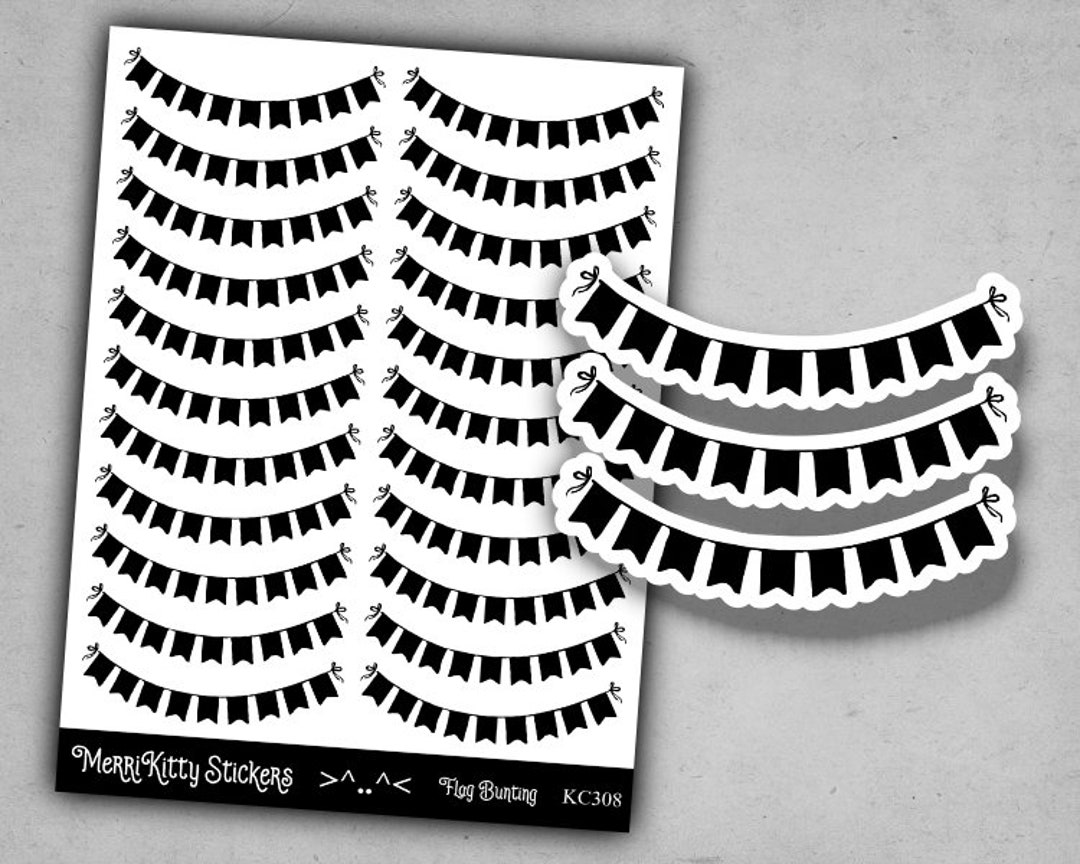 Happy Birthday Sticker Sheet Bullet Journal Stickers Scrapbook