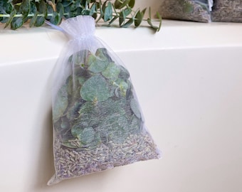 3 Pack Eucalyptus Lavender Bath Pouches | Bath Shower Sachets Aromatherapy | Eucalyptus Shower | Shower Eucalyptus | Bath Pouches |