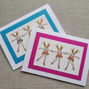 Card - Birthday - Dancing Girls/Border