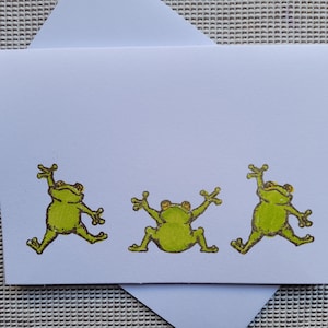 Card - Animals - Happy Frogs