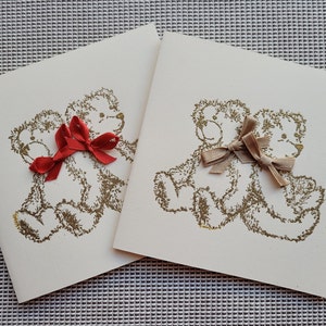 Card - Baby - Two Teddies