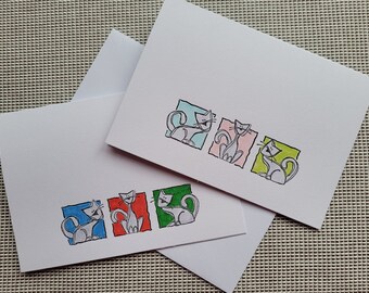 Card - Animals - Cool Cats