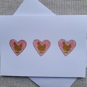 Card - Animal - Mini Hens