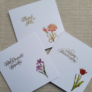 Card - Assorted Messages - Floral
