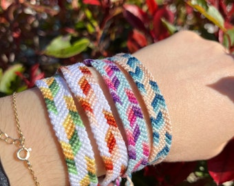 Bracelets brésiliens Candy Stripe