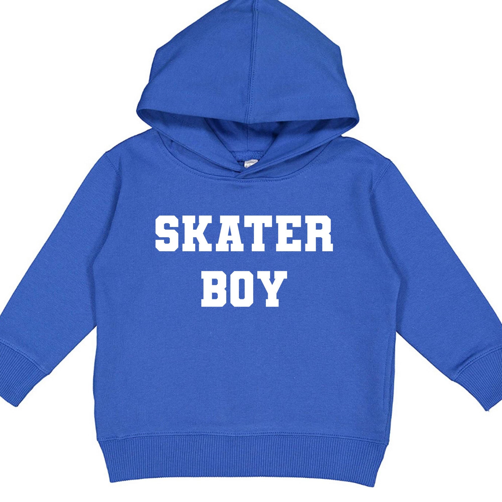 Skater Boy hoody sweatshirt/toddler boy sweatshirt Etsy
